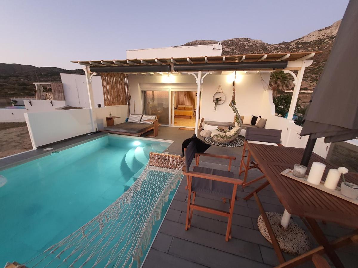 Tramonto Luxury Villa No2 - Breathtaking Sunset View Foiníkion Exteriör bild